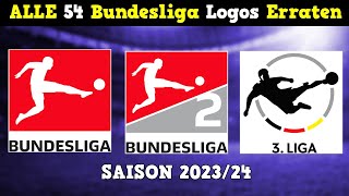 Kannst du 54 Deutsche Fußball-Vereine am Wappen erraten? | Bundesliga Logo Quiz