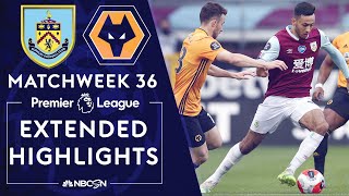 Burnley v. Wolves | PREMIER LEAGUE HIGHLIGHTS | 7/15/20 | NBC Sports