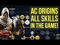 Assassin's Creed Origins All Skills IN DEPTH LOOK & EXPLAINED (AC Origins Gameplay)