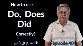 How to use DO, DOES, DID correctly