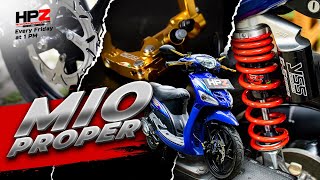 Mio lebih Proper dengan Upgrade Handling Parts Ini