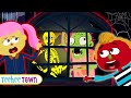 Who's At The Window Halloween Song | Spooky Scary Skeleton Songs For Kids | Teehee Town