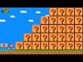 Can Mario Collect 999 Giant item Blocks in New Super Mario Bros. Wii?