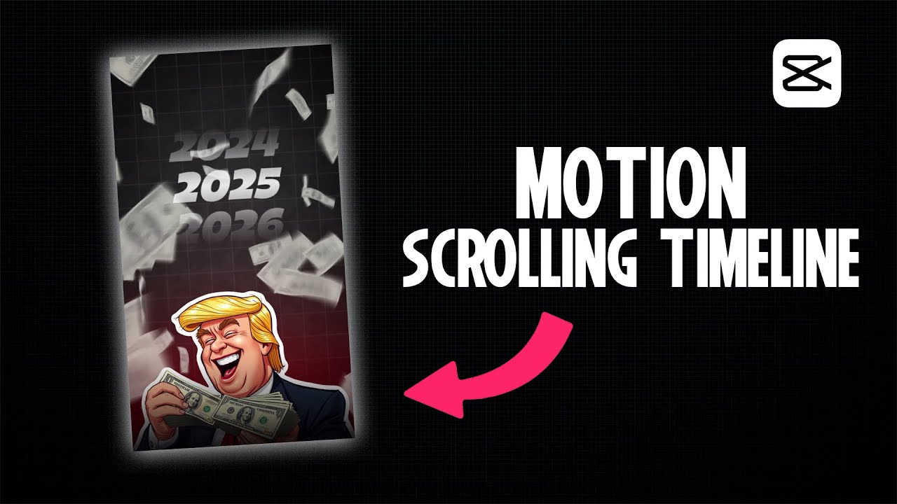 Motion Scrolling Timeline Animation In Capcut Pc Capcut Tutorial