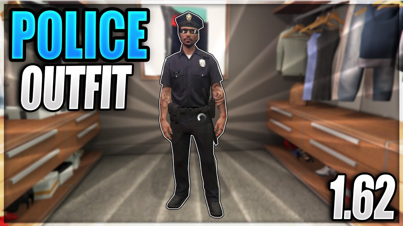 *WORKING* GTA 5 HOW TO GET THE COP OUTFIT ONLINE AFTER PATCH 1.62! GTA ...