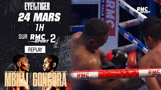 Boxe : Le KO technique impressionnant de Mbilli à Levallois contre Juarez (2019)