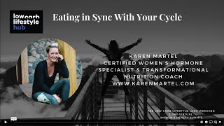 Eating in Sync with Your Cycle For Hormone Health & Weight Loss - with Karen Martel