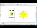 Amazing Sun drawing with Corel Draw