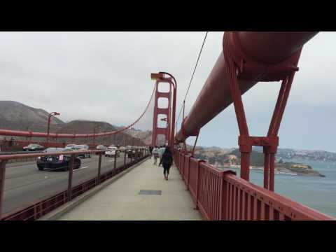 My walk across the Golden Gate Bridge My walk across the Golden Gate Bridge