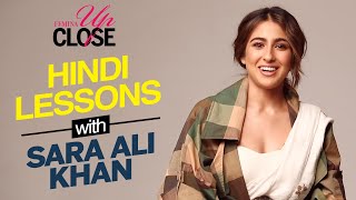 Hindi Lessons with Sara Ali Khan | Date Or Hate Ft. Sara Ali Khan | Femina Up Close