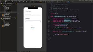 iOS login app in Tamil | Learn iOS app development | IBOutlet & IBAction | UISegue | தமிழில்