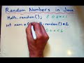 Java - Random Numbers - Lesson 3 - Math Class