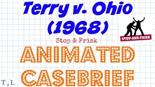 Terry v. Ohio (Stop & Frisk) - Landmark Cases - Episode #12