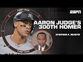 Stephen A. calls Aaron Judge 'ONE OF THE BEST YANKEES EVER!' amidst 300th home run 🙌 | First Take