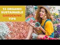 How to Grow a Sustainable & Organic Garden! | 10 Eco Gardening Tips