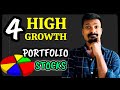 4 High-Growth Stocks from 4 Different Sectors for Long-Term Investment 📈 | Best Micro cap Stocks