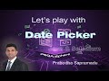 Let's play with Date picker using Java and Selenium