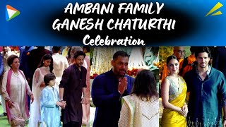 Ambani family host Ganesh Chaturthi celebration at Antila I SRK I Salman Khan I Atlee I Deepika P `