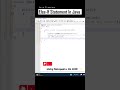 Else-If Statement In Java💻💻#shorts #javaprogram #codingtutorials #programming #coding