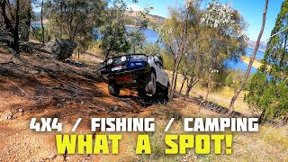 Epic Camp Site with 4x4, FISHING and EXPLORING.