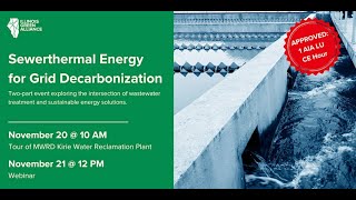 Sewerthermal Energy for Grid Decarbonization