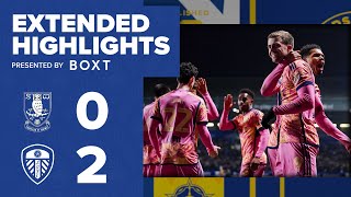 Extended Highlights: Sheffield Wednesday 0-2 Leeds United | EFL Championship