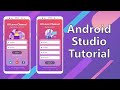 ✅ Android Studio Tutorial - Material Design Login & Signup Android 🔥