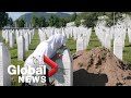 Survivors mark Srebrenica massacre's 25th anniversary