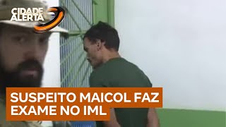 Caso Vitória: Maicol é retirado às pressas da delegacia e levado ao IML