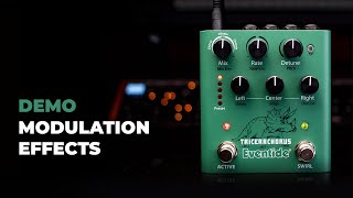 Exploring the TriceraChorus Pedal's Modulation Effects