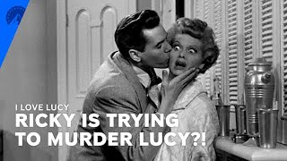 I Love Lucy | Lucy Thinks Ricky Is Trying To Murder Her (S1, E4) | Paramount+