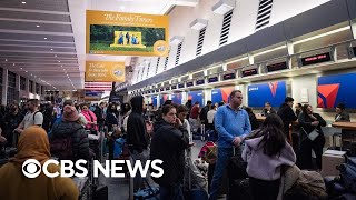 Winter storm sweeping across U.S. causes flight delays, cancellations