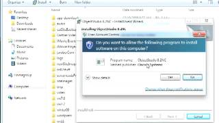Installing ObjectStudio