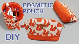 DIY Make cosmetic pouch/pouch/화장품 파우치 만들기/다용도 파우치/Kosmetikbeutel machen