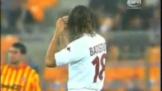 2000 Batistuta doppietta Lecce Roma 0 4