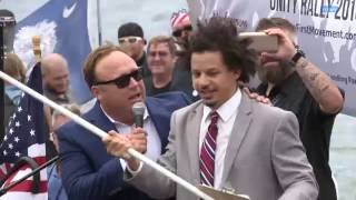 Alex Jones and Eric Andre clash in Cleveland