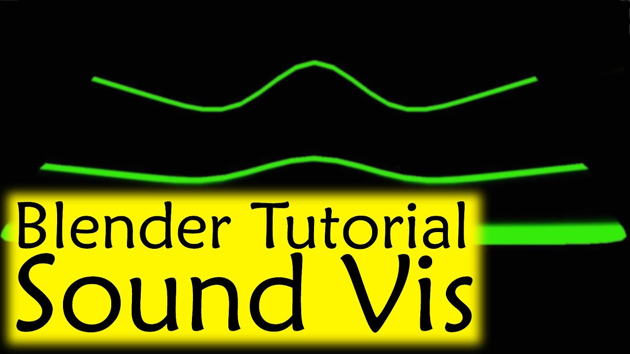 Blender Tutorial Sound Visualisation Youtube
