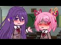 [💜💖] “Wanna Be S#xxed Up Abusive Lesbians?” || Natsuri x DDLC x Gacha Club