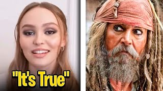 Lily-Rose Depp CONFIRMS Johnny Depp Was REHIRED By Disney For POTC 6