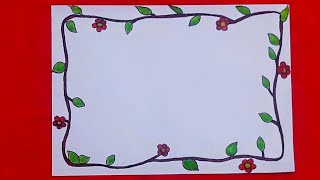 Flower Front Page Design For School Project File Handmade Paper Border Designs Drawing Flower Front Page Design For School Project File Handmade Paper Border Designs Drawing