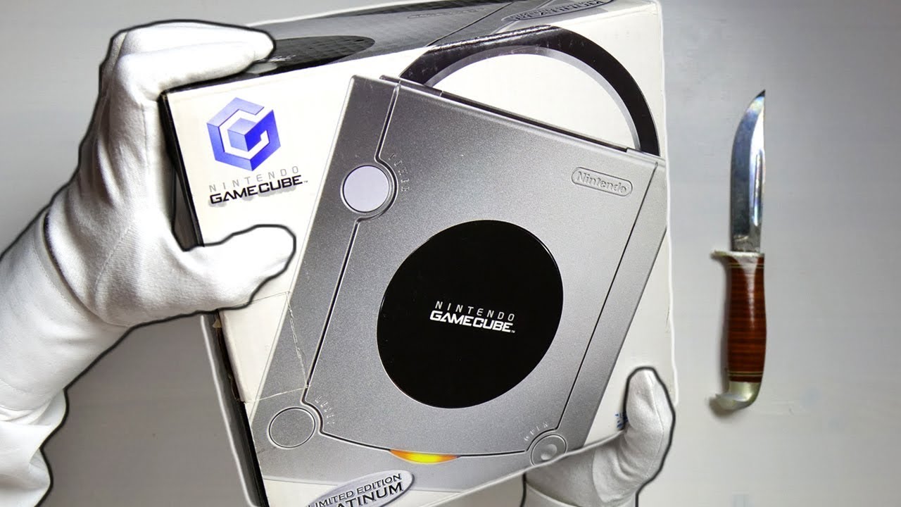 Nintendo Gamecube Unboxing Limited Edition Platinum Console Super