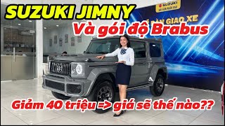 Suzuki Jimny phối phụ kiện Brabus giá thế nào? Giá xe Suzuki Jimny lăn bánh #giaxe #suzuki #jimny