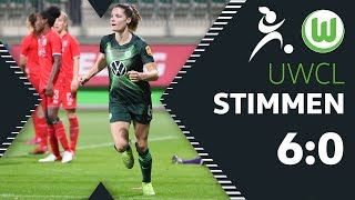 "Enormer Schritt" | VfL Wolfsburg - Twente Enschede 6:0 | Stimmen | UEFA Women's Champions League