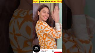 Amazing 😍 facts about {Hina Altaf}||Pakistani actress||#viral #youtubeshorts #hinaaltaf #shorts