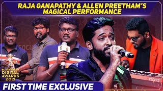 Raja Ganapathy & Allen Preetham's Magical Performance | Blacksheep Digital Awards 2021 | Blacksheep