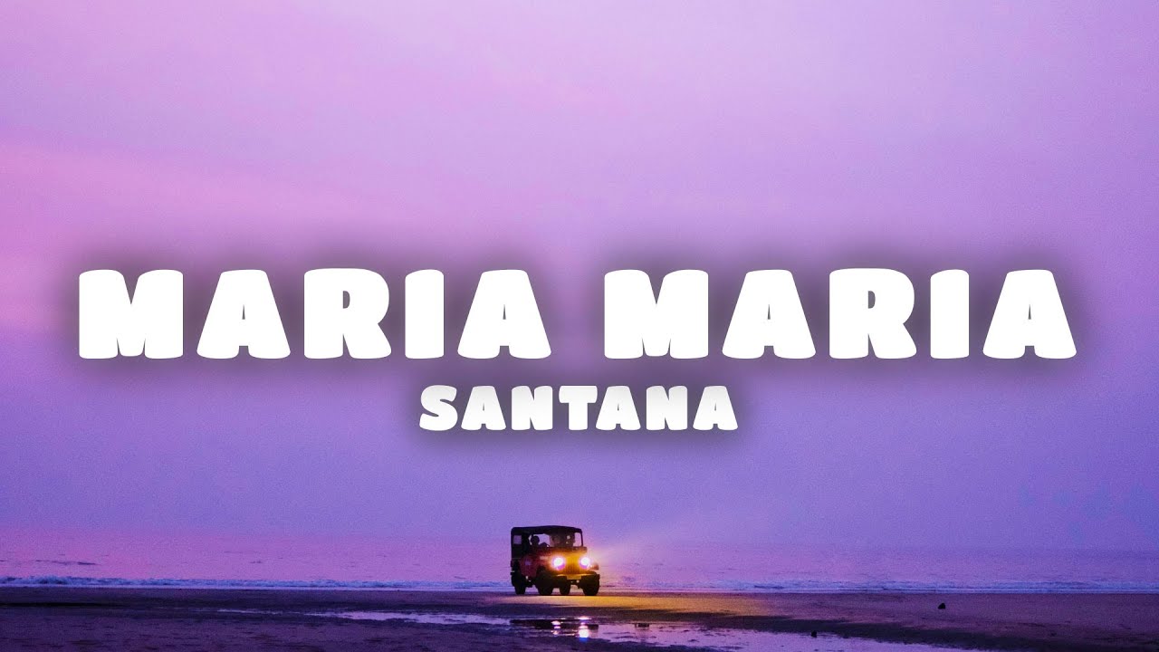 Santana - Maria Maria (Lyrics) Ft. The Product G&B - YouTube