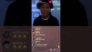 Jaden and Datbitchbarbiee fightin on live 🌚❤️