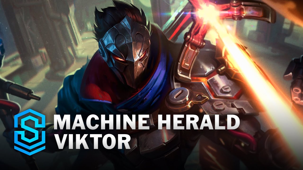 Lol Skin Machine Herald Viktor League Of Legends Skins Chromas