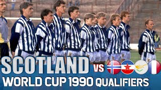 Scotland World Cup 1990 Qualification All Matches Highlights | Road to Italy