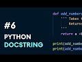 #6: Python Docstrings | Python Best Practices